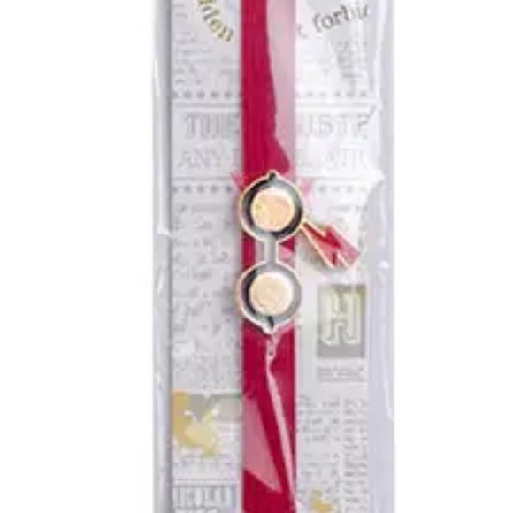 Harry Potter Harry's Glasses Enamel Charm Bookmark - Wizarding World Gifts - Picture 3 of 3